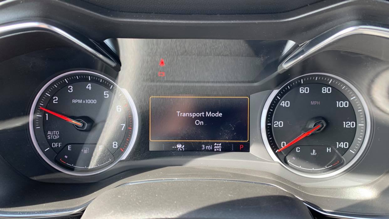 Chevrolet Trailblazer Gauge Cluster