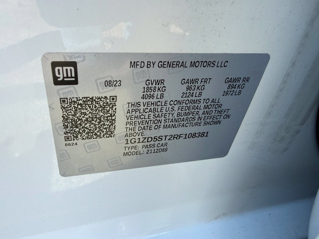 2024 Chevrolet Malibu 1LT