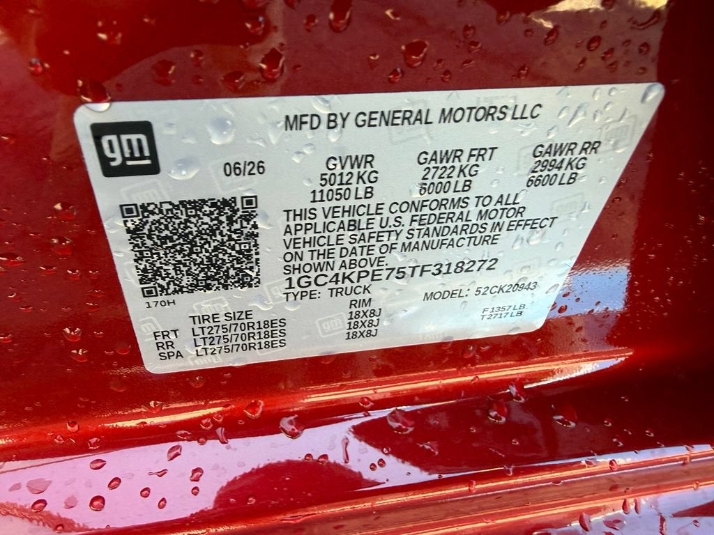 2026 Chevrolet Silverado 2500 HD LTZ