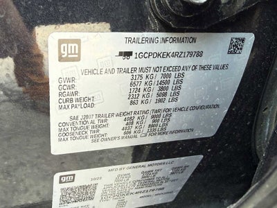 2024 Chevrolet Silverado 1500 LT (2FL)