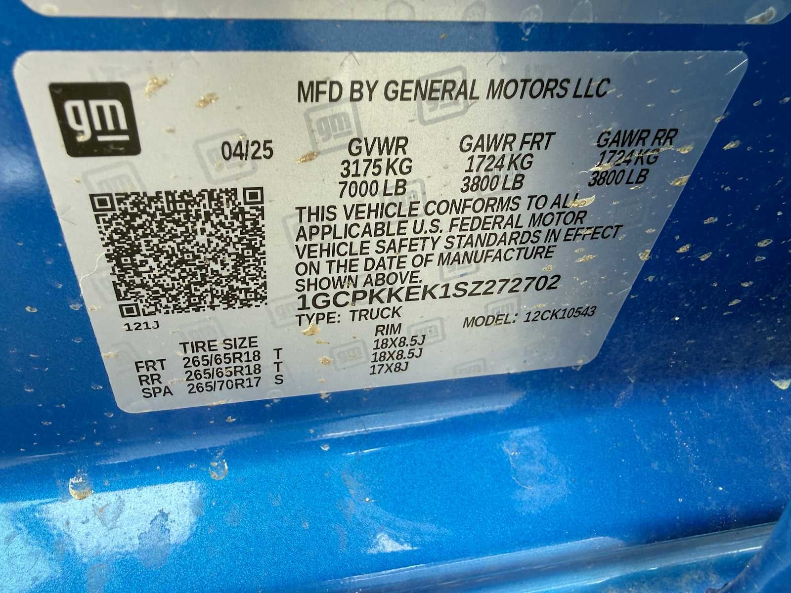 2025 Chevrolet Silverado 1500 LT (2FL)