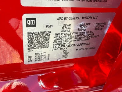 2026 Chevrolet Silverado 1500 LT (2FL)