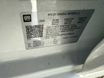 2023 Chevrolet Silverado 1500 LT (2FL)