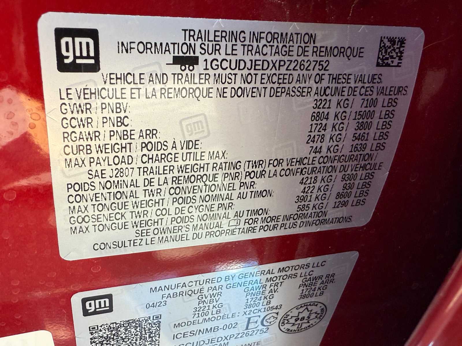 2023 Chevrolet Silverado 1500 High Country