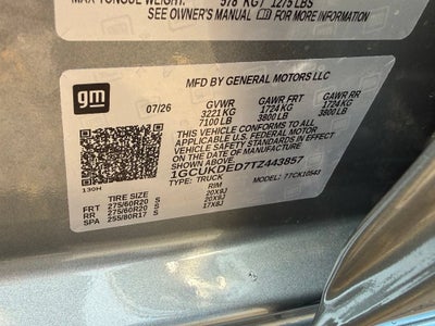 2026 Chevrolet Silverado 1500 LT