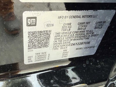 2026 Chevrolet Silverado 1500 LTZ