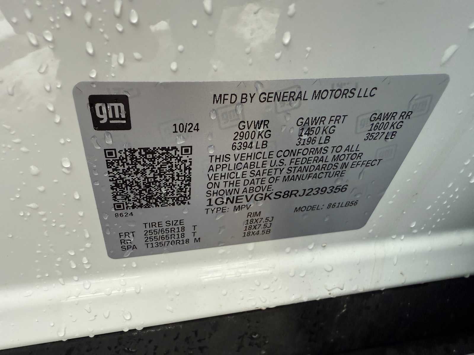 2024 Chevrolet Traverse LT