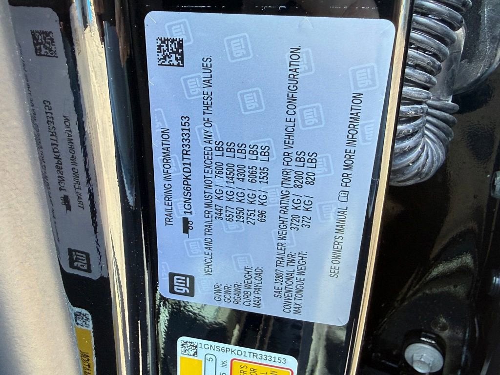 2026 Chevrolet Tahoe Z71