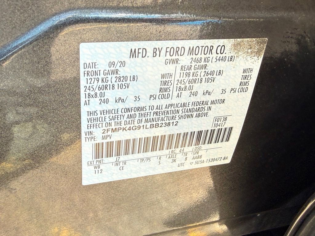 2020 Ford Edge SE