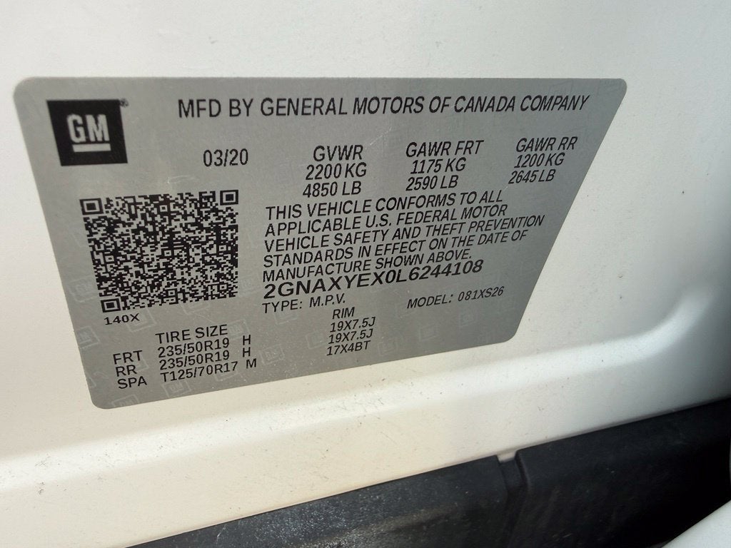 2020 Chevrolet Equinox Premier