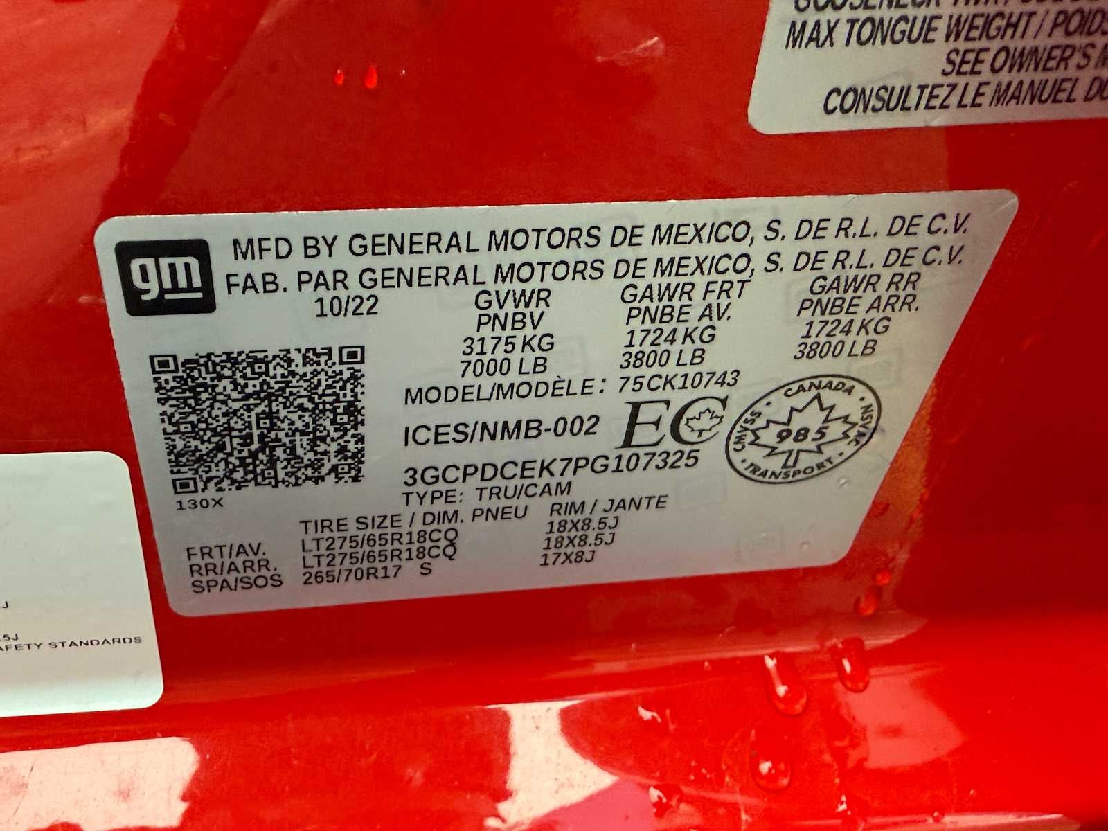 2023 Chevrolet Silverado 1500 Custom Trail Boss