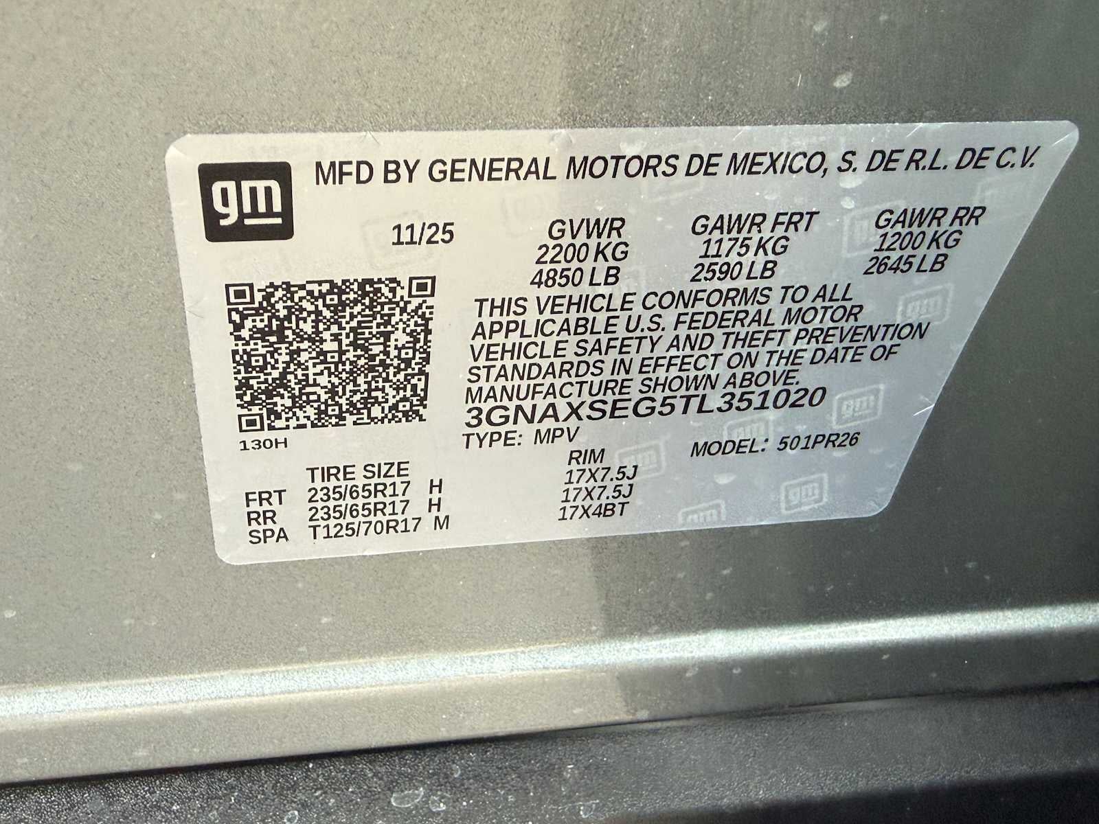 2026 Chevrolet Equinox ACTIV