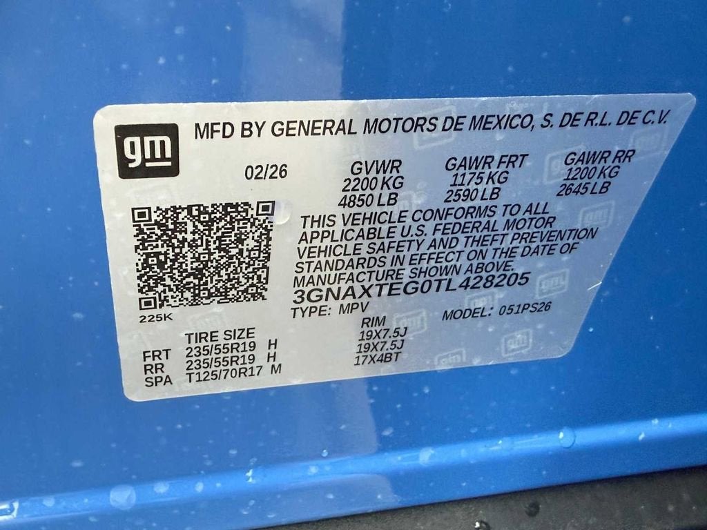 2026 Chevrolet Equinox RS