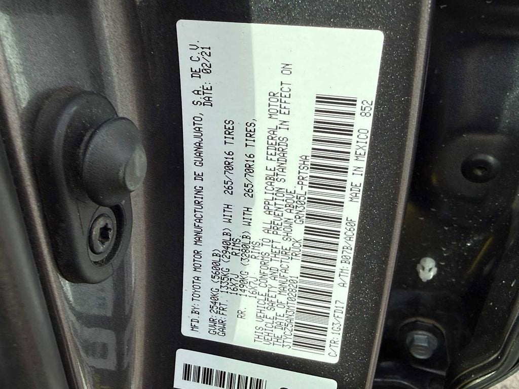 2021 Toyota Tacoma TRD Off-Road