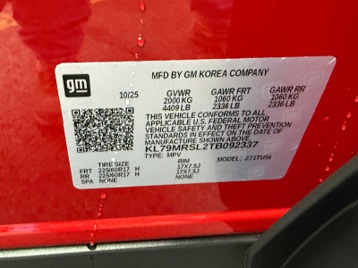 2026 Chevrolet Trailblazer LT