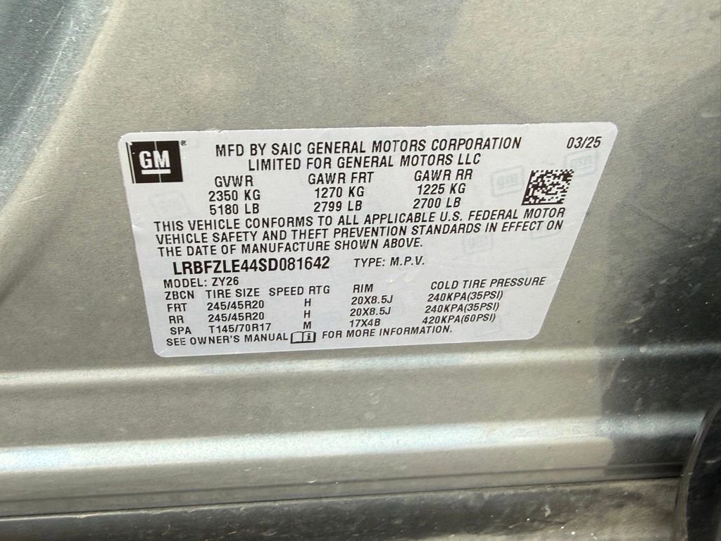 2025 Buick Envision Sport Touring