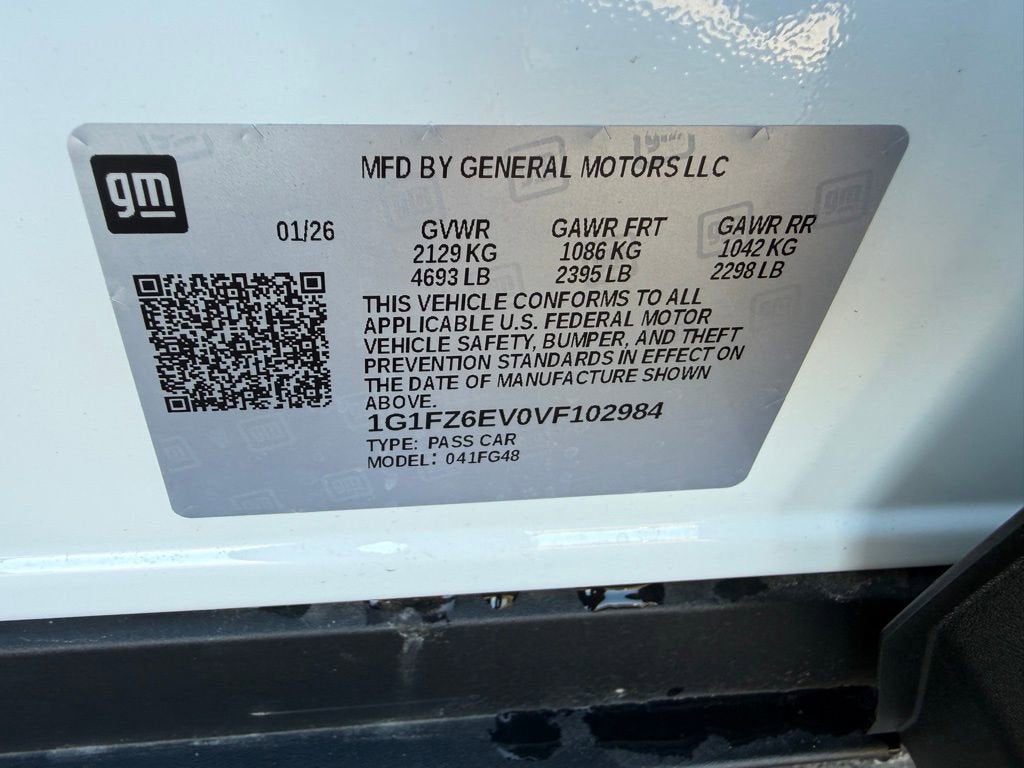 2027 Chevrolet Bolt RS