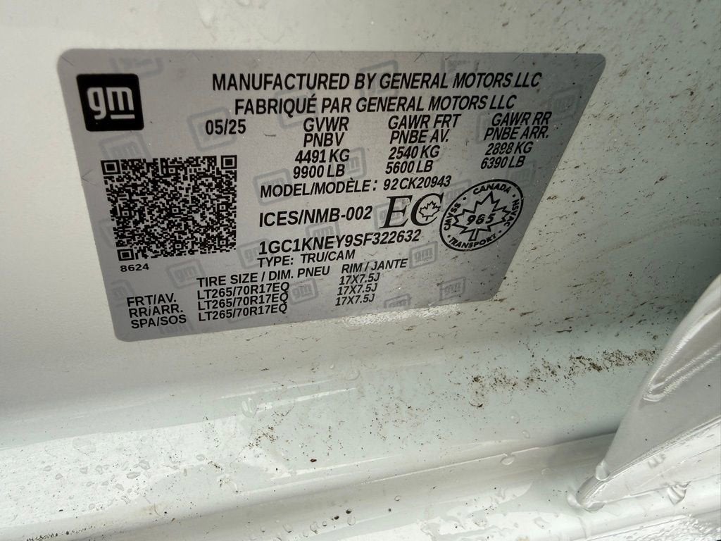 2025 Chevrolet Silverado 2500 HD LT