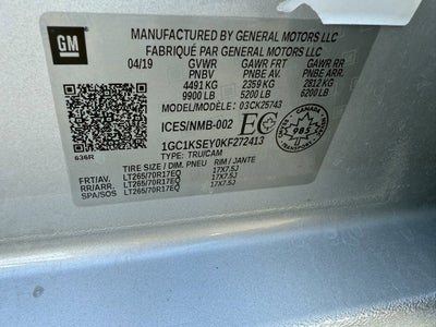 2019 Chevrolet Silverado 2500 HD LT