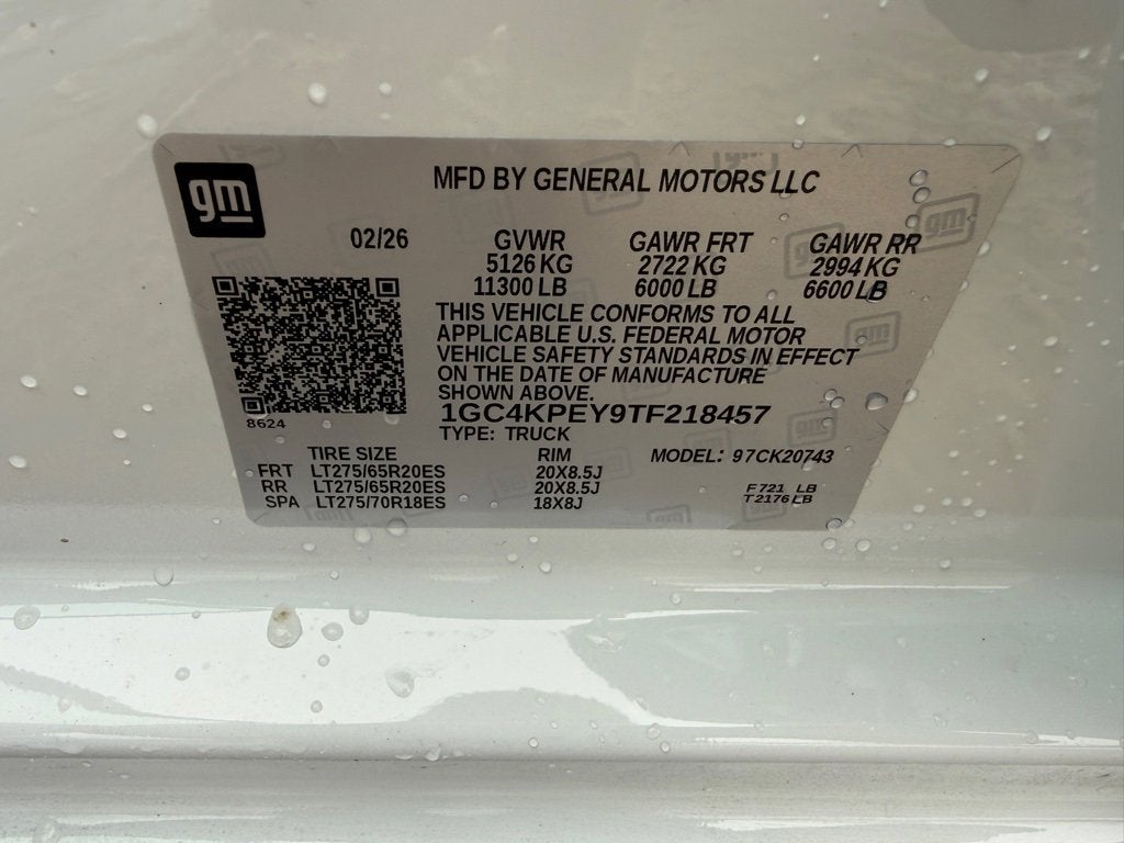 2026 Chevrolet Silverado 2500 HD LTZ