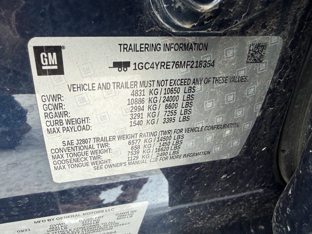 2021 Chevrolet Silverado 2500 HD High Country