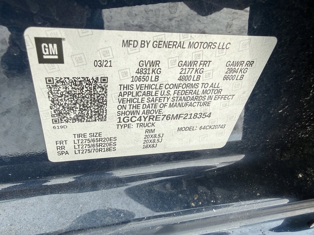 2021 Chevrolet Silverado 2500 HD High Country