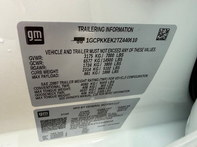 2026 Chevrolet Silverado 1500 LT (2FL)