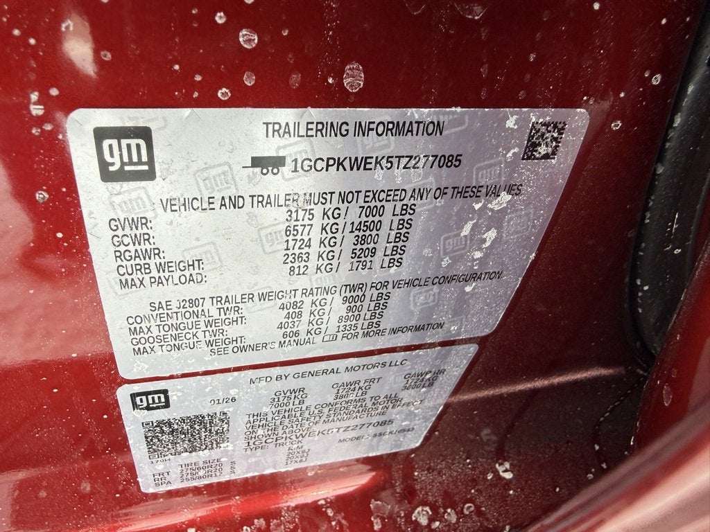 2026 Chevrolet Silverado 1500 RST