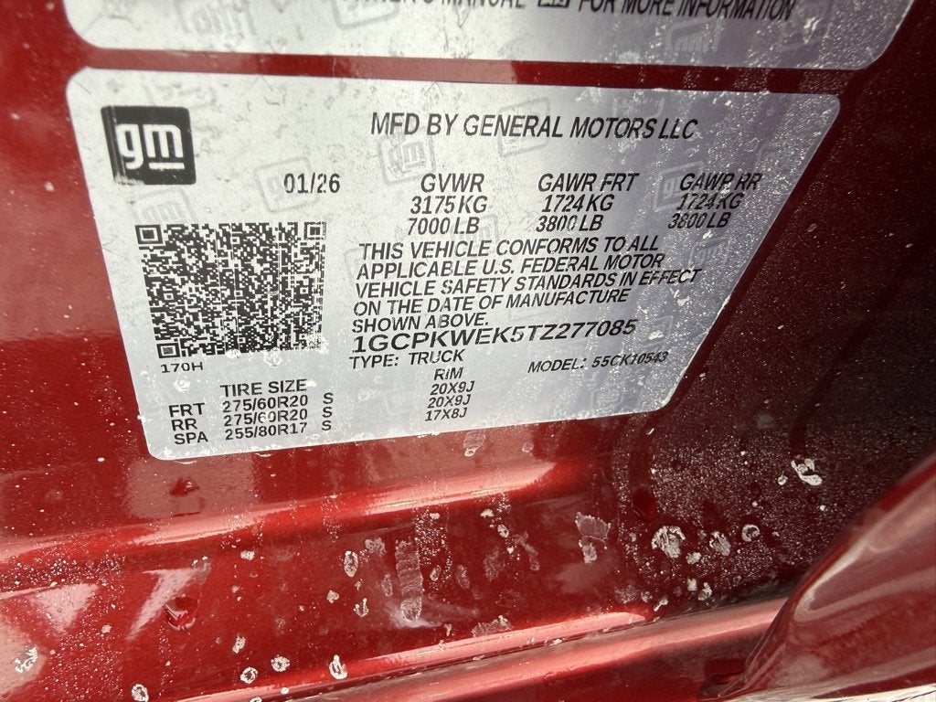 2026 Chevrolet Silverado 1500 RST