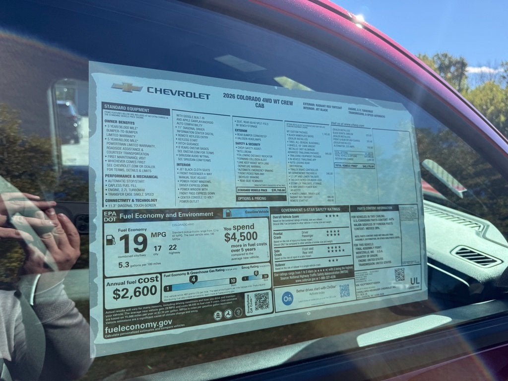 2026 Chevrolet Colorado WT