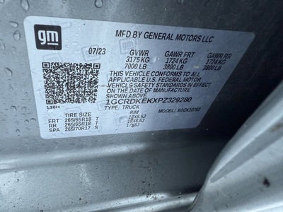 2023 Chevrolet Silverado 1500 LT (2FL)