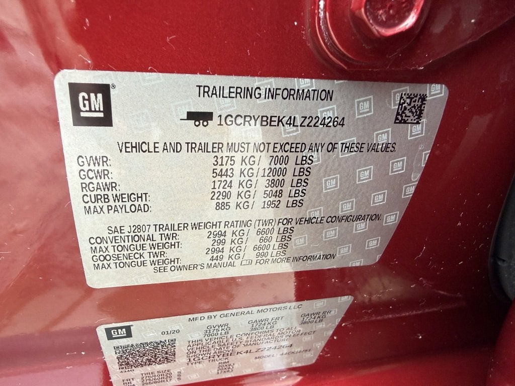 2020 Chevrolet Silverado 1500 Custom