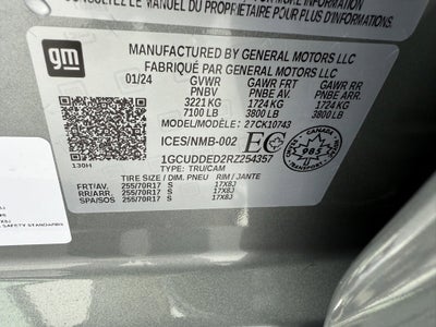 2024 Chevrolet Silverado 1500 LT