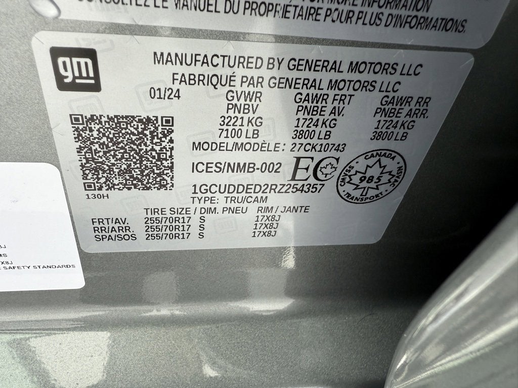 2024 Chevrolet Silverado 1500 LT