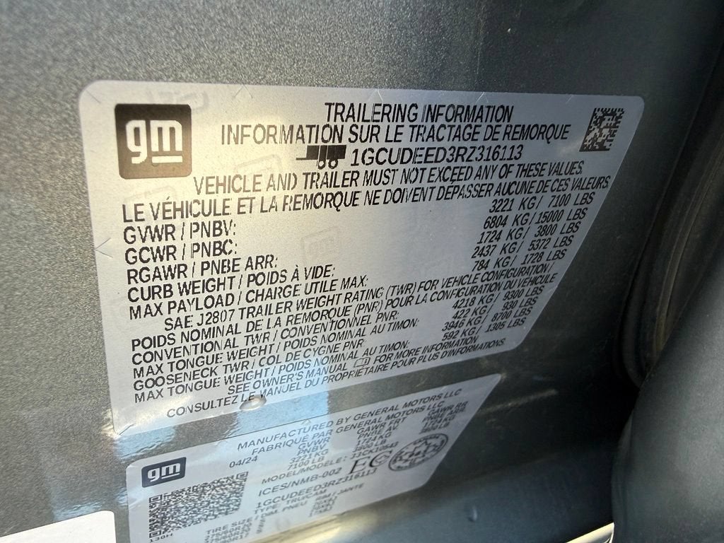 2024 Chevrolet Silverado 1500 RST
