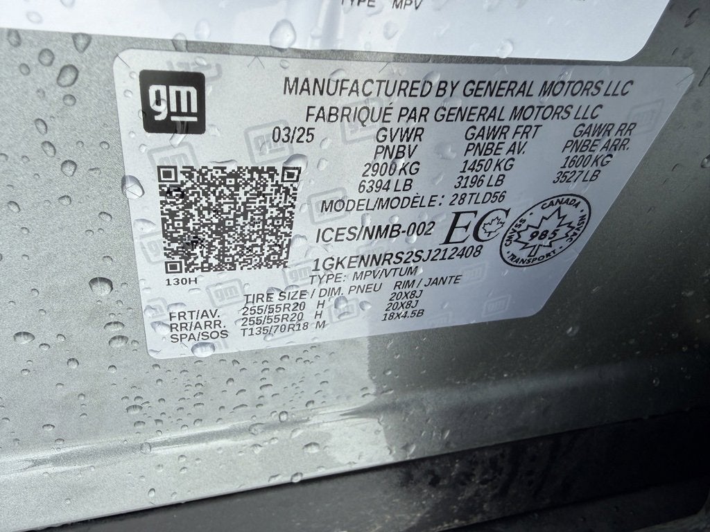 2025 GMC Acadia Elevation