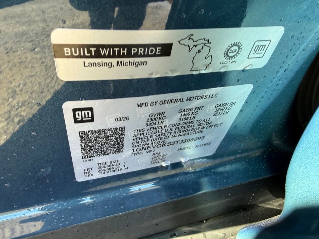 2026 Chevrolet Traverse LT