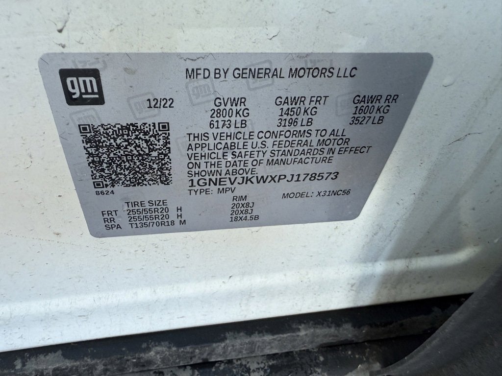 2023 Chevrolet Traverse RS