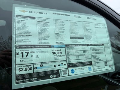 2026 Chevrolet Tahoe Premier