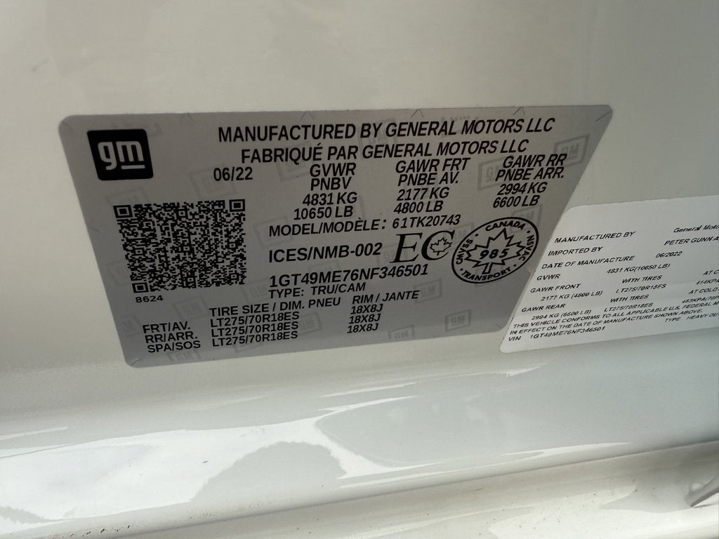 2022 GMC Sierra 2500 HD SLE