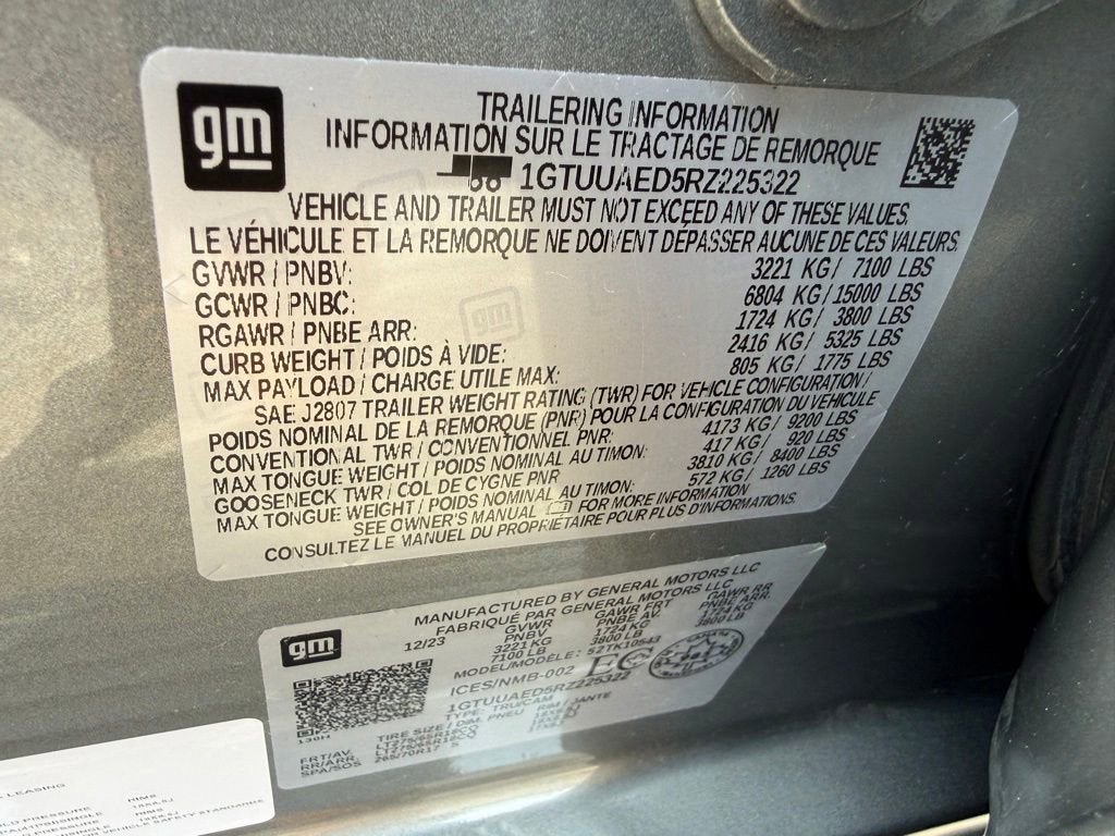 2024 GMC Sierra 1500 Pro