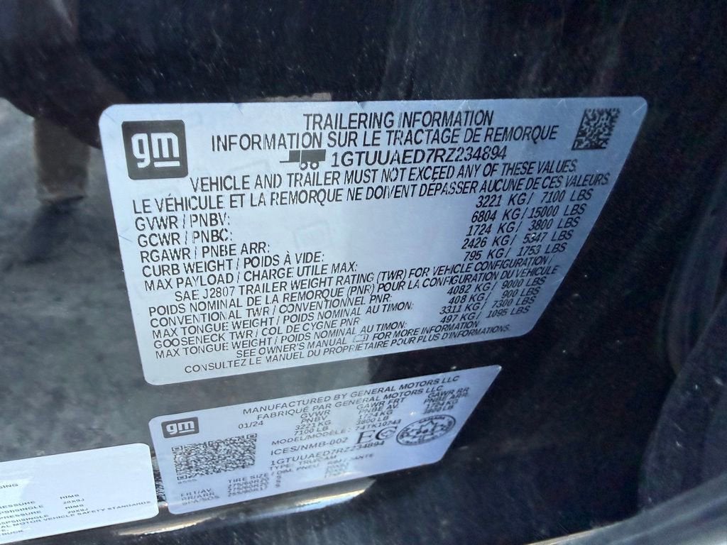 2024 GMC Sierra 1500 Pro