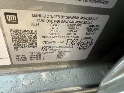 2024 GMC Sierra 1500 SLE