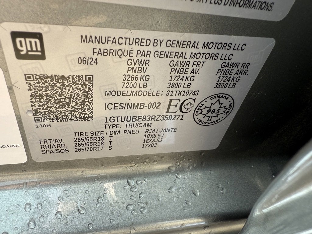 2024 GMC Sierra 1500 SLE