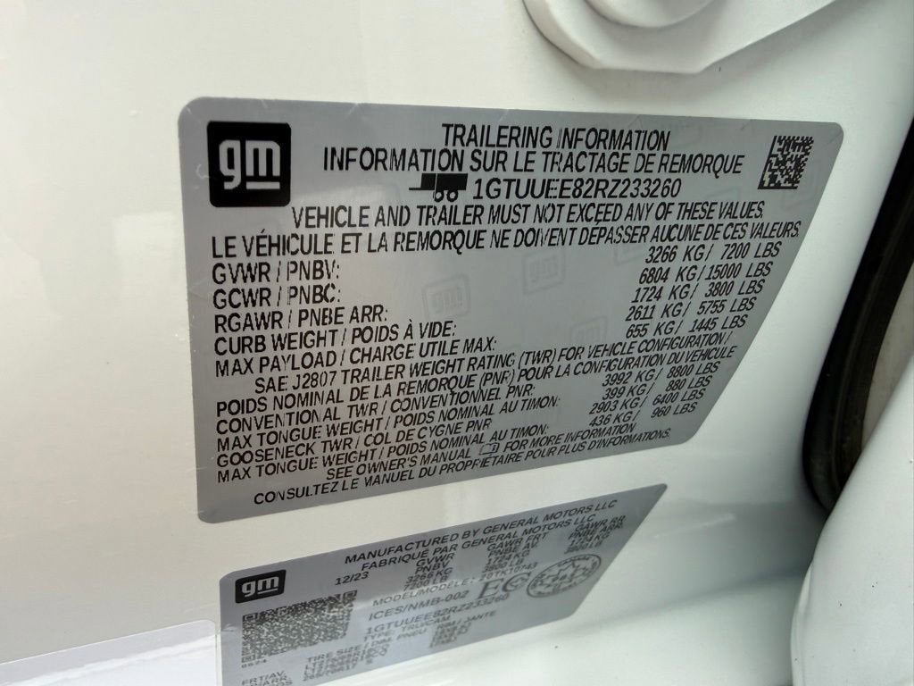 2024 GMC Sierra 1500 AT4
