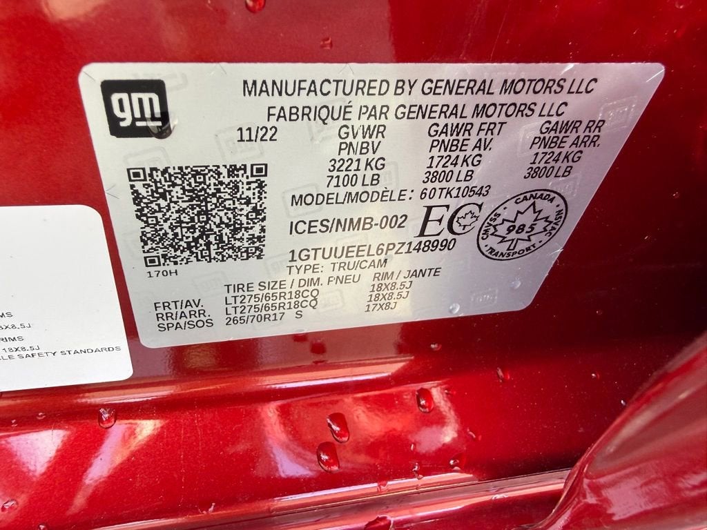 2023 GMC Sierra 1500 AT4