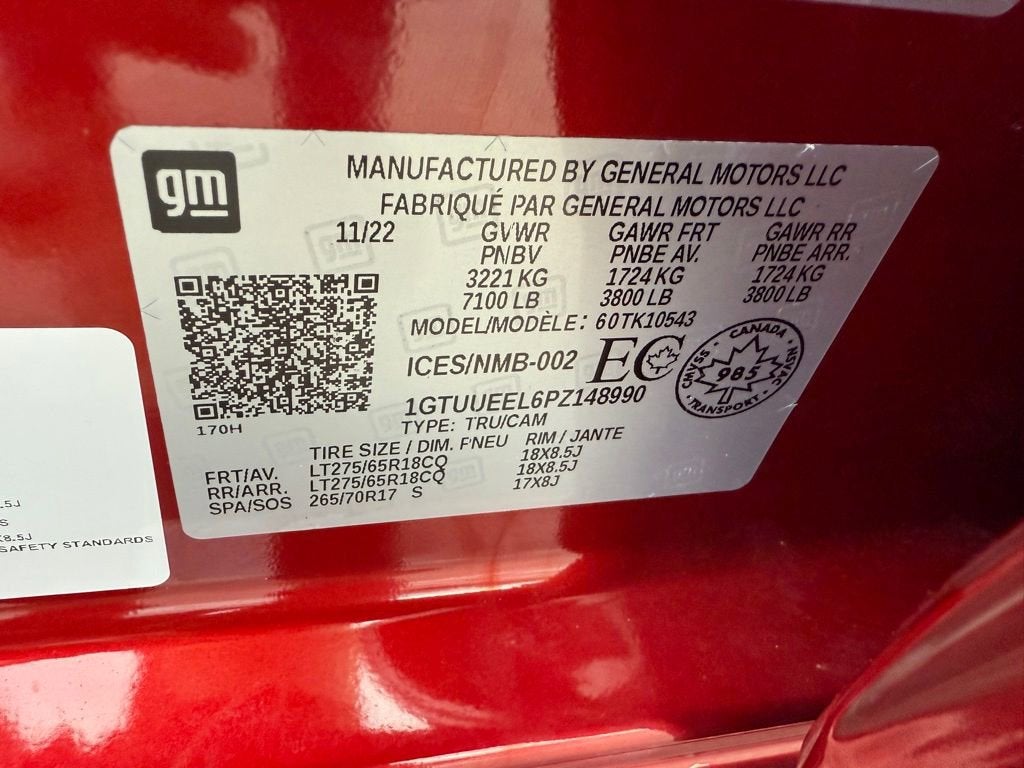 2023 GMC Sierra 1500 AT4