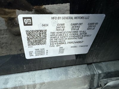 2024 Cadillac Escalade Premium Luxury