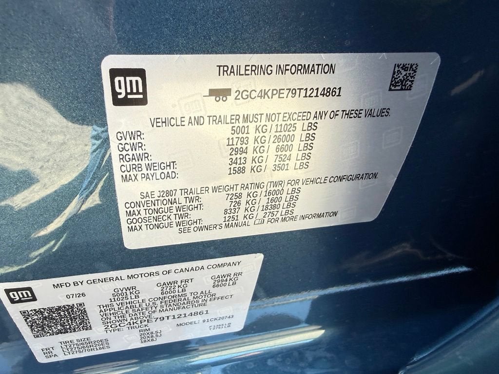 2026 Chevrolet Silverado 2500 HD LTZ