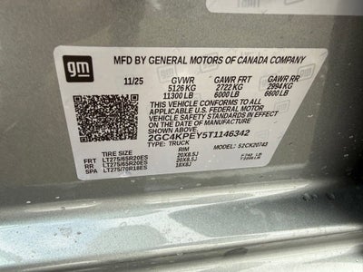 2026 Chevrolet Silverado 2500 HD LTZ